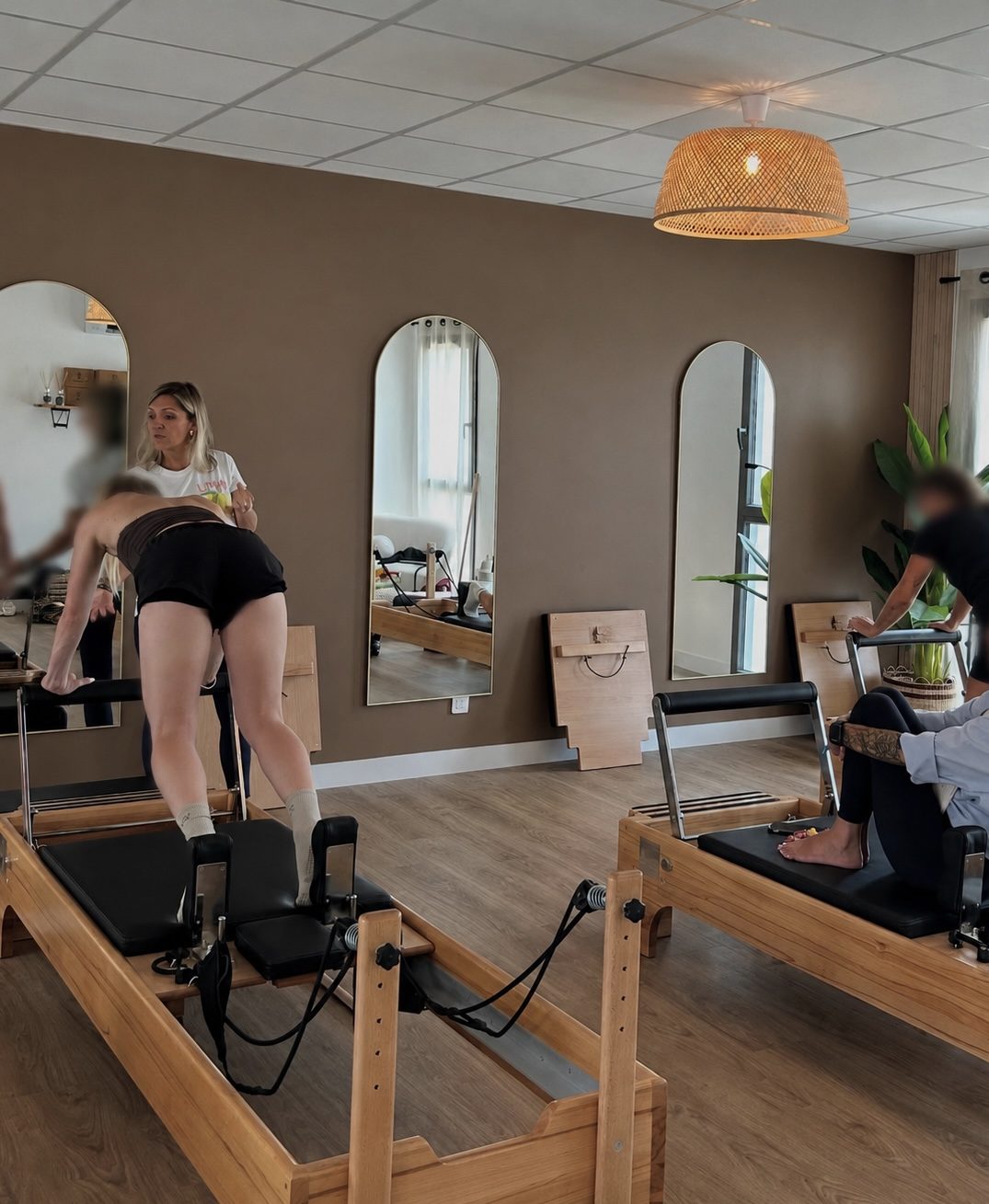 Séance de Pilates Reformer au Studio, avec Julie